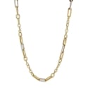 Women&#39;s Necklace White Yellow Gold GL101645