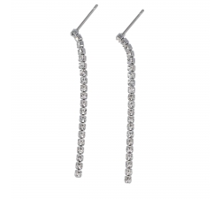 Strass Steel Wire Pendant Earrings GLBJKJ9095