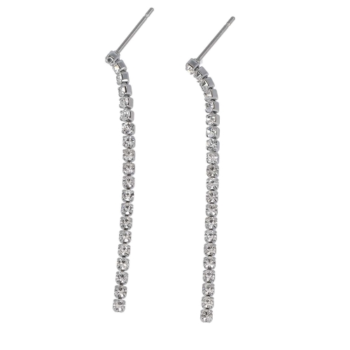 Strass Steel Wire Pendant Earrings GLBJKJ9095