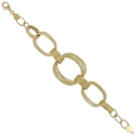 Yellow gold women's bracelet 803321722642