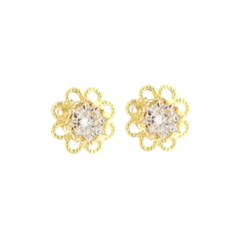 Yellow Gold Women&#39;s Earrings GL101653