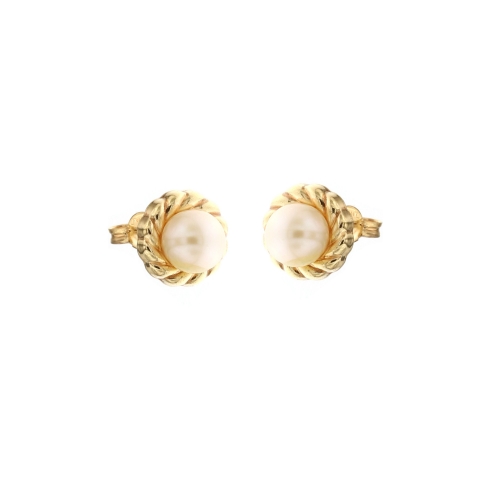 Yellow Gold Women&#39;s Earrings GL101654