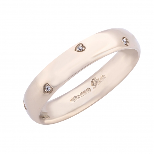 Polello Wedding Ring Marea Collection 3356DCH