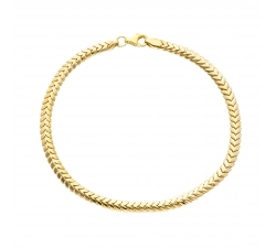 Women&#39;s Yellow Gold Bracelet GL101661