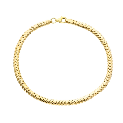 Women&#39;s Yellow Gold Bracelet GL101661