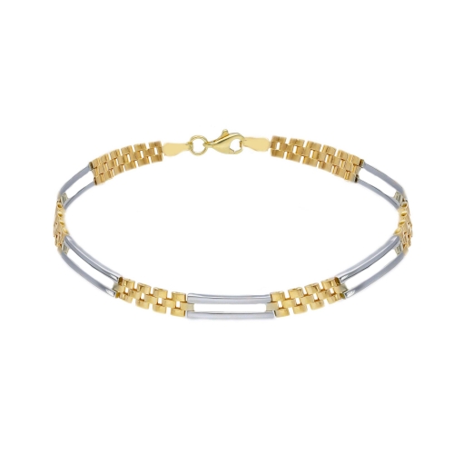 Herrenarmband aus Weißgold GL101664