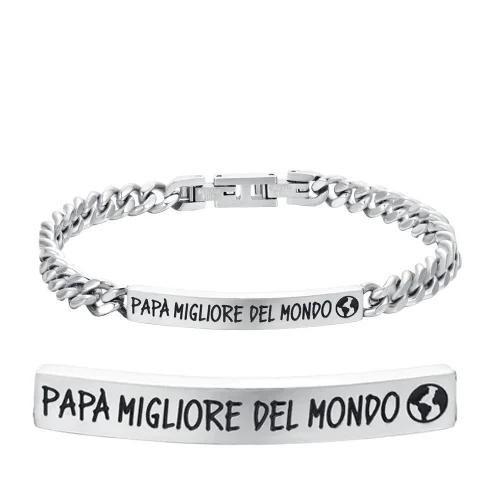 Luca Barra Men's Bracelet BA1716