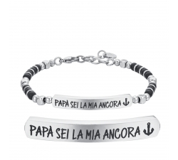 Luca Barra Men&#39;s Bracelet BA1718