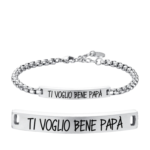 Luca Barra Men's Bracelet BA1719