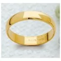 DIANA Wedding Ring 3 grams Yellow Gold Classic Wide Band