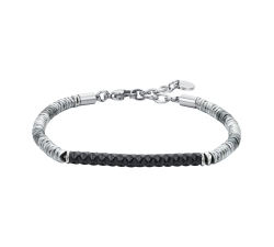 Luca Barra Men&#39;s Bracelet BA1730