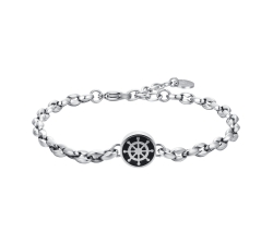 Luca Barra Men&#39;s Bracelet BA1724