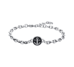 Luca Barra Men&#39;s Bracelet BA1723