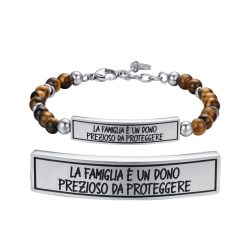 Luca Barra Men&#39;s Bracelet BA1662