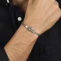 Luca Barra Men&#39;s Bracelet BA1640