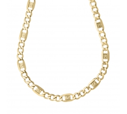 Yellow Gold Men&#39;s Necklace GL101693