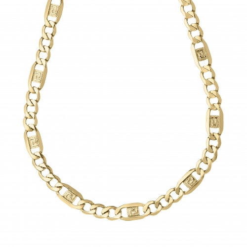 Yellow Gold Men&#39;s Necklace GL101693