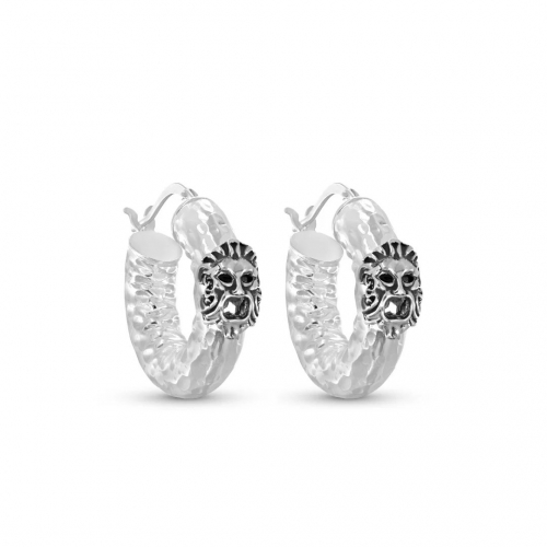 MicLee Orecchini A Fiore In Argento 925 Oro Rosa – Anallergici Per Bambine E Donne – Regalo Compleanno - copertina