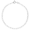 White Gold Men&#39;s Bracelet GL101695