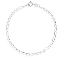 White Gold Men&#39;s Bracelet GL101695