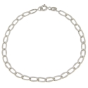 White Gold Men&#39;s Bracelet GL101697