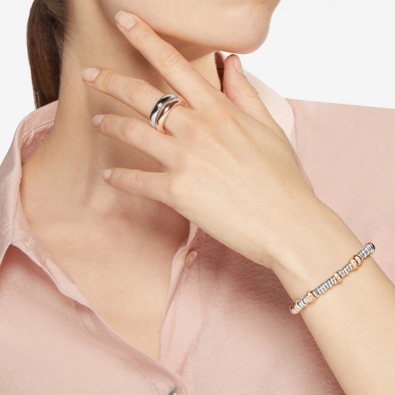 Dodo 18kt yellow gold Rondelle bracelet - Silver