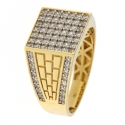 Men's Yellow Gold Ring GL101710