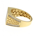 Herrenring aus Gelbgold GL101710