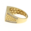 Men's Yellow Gold Ring GL101710
