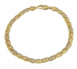 Herrenarmband aus Weißgold GL101718