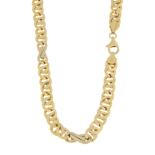 Herrenhalskette aus Weißgold GL101726