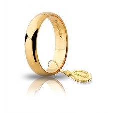 Unoaerre Wedding Ring Yellow Gold Wide 4 grams