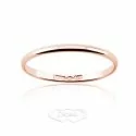 Diana ring in 18 kt F1OR rose gold