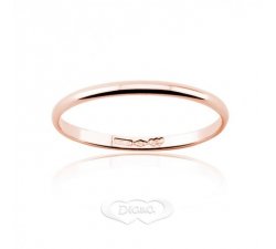 Fedina fermanello Diana in oro rosa 18 kt F1OR