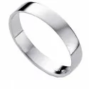 Platinum wedding band flat model 3 grams