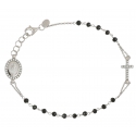 Women's White Gold Rosary Bracelet GL101729
