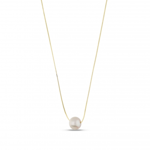 Damen-Halskette aus Gelbgold GL101735