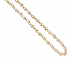 Collana Donna Oro Bianco Giallo GL101740