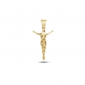 Ciondolo Croce Oro Bianco Giallo GL101741