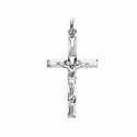 Weißgold-Kreuz-Anhänger GL101744