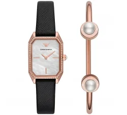 Boxset Orologio Bracciale Donna Emporio Armani AR80068SET