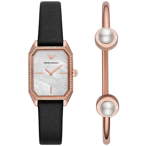 Boxset Damenarmbanduhr Emporio Armani AR80068SET