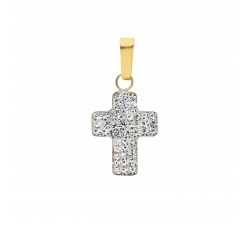 Cross Pendant Woman Yellow Gold GL101752