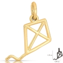 Gelbgold-Drachenanhänger GL101754