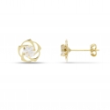 Gelbgold-Damenohrringe GL101757
