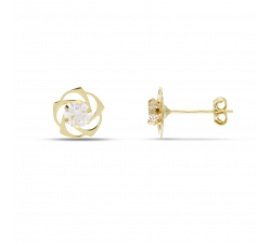 Gelbgold-Damenohrringe GL101757