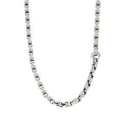 Collana Uomo Oro Bianco GL101763
