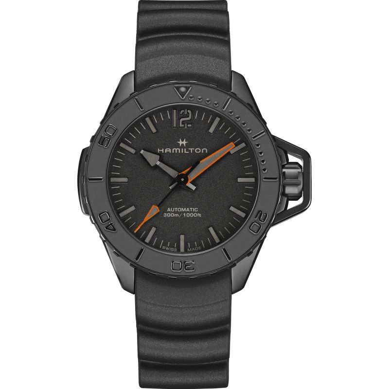 Hamilton Khaki Navy Frogman Auto Men s Watch H77845330 GioielleriaLucchese