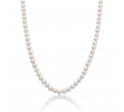Miluna Women's Necklace Pearls PCL6576