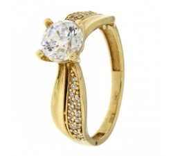 Damenring aus Gelbgold GL101795